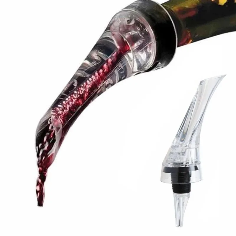 Wine Aerator Pour - أدوات المطبخ: قارورة تهوية النبيذ، موزع