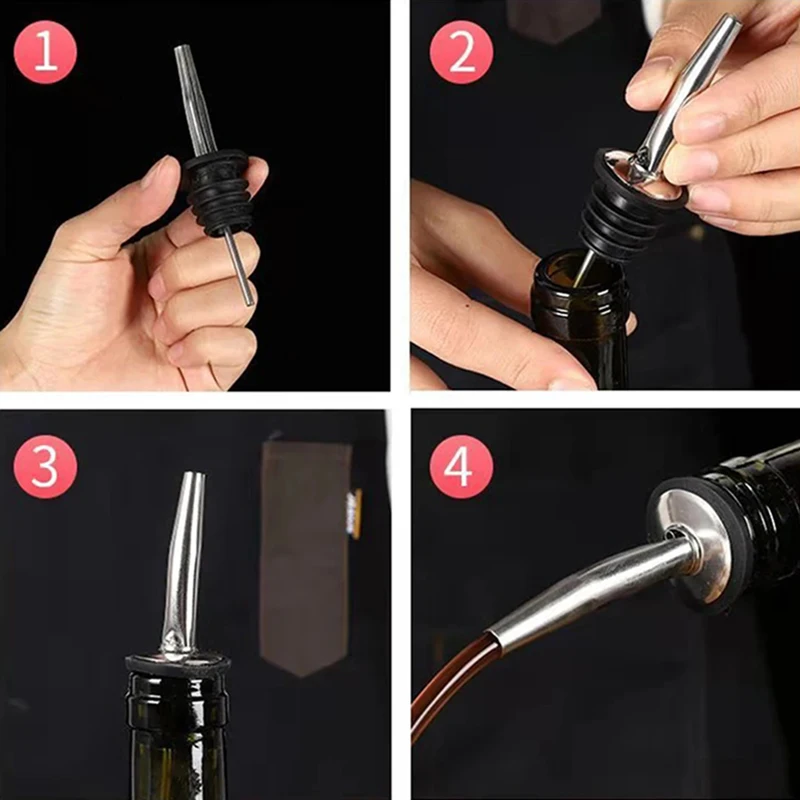 حاوية نبيذ من الفولاذ المقاوم  - مراجعة Wine Aerator Pour وسعره