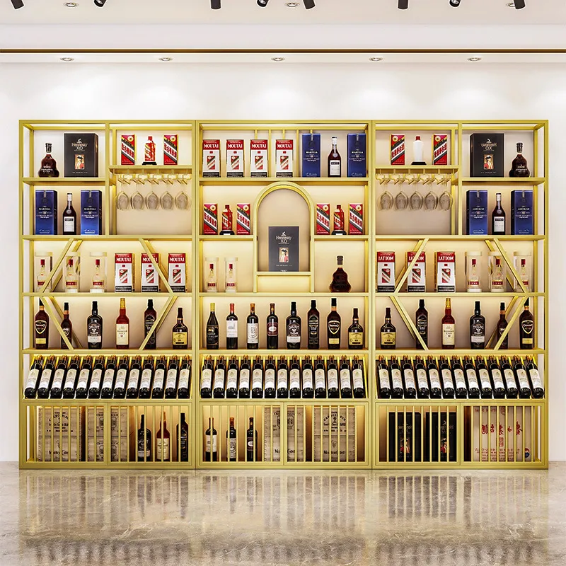 رف نبيذ حديث من الحديد المطاوع - مراجعة Wine & Beer Guayaquil وسعره