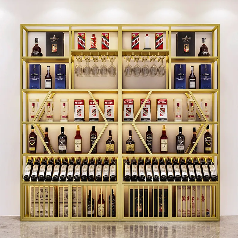 رف نبيذ حديث من الحديد المطاوع - مراجعة Wine & Beer Guayaquil وسعره